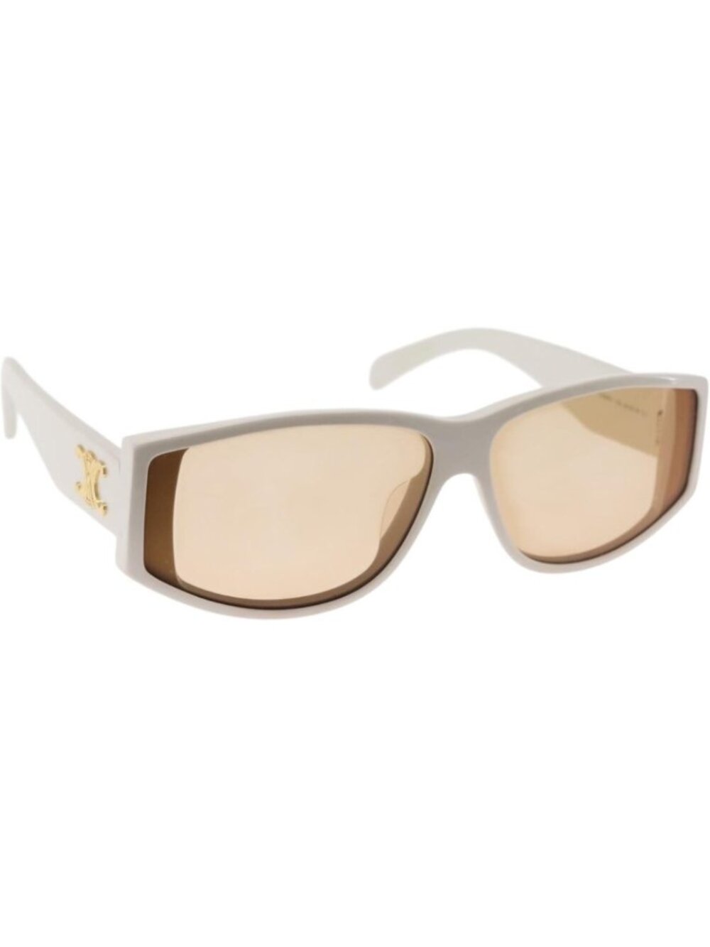 CELINE Triomphe Sunglasses plastic White CL40227U